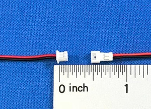 NCE Power for DCC - 2 Pin Wiring Harness Sets 12pk - 307