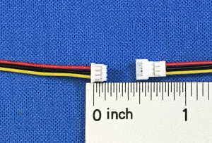 NCE Power for DCC - 3 Pin Wiring Harness Sets 8pk - 308