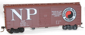 Accurail - Ho 40' Aar Steel Boxcar Np - 35221