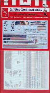 Model Kits Accessories - All American Custom Decals :25 - 26