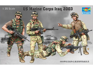 Trumpeter Models - Us Marine Corps Iraq 2003 1:35 - 407
