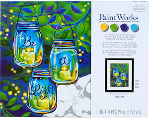 Paintworks Paint by Number - Be A Light - 91774 Paintworks Paint by Number - Be A Light - 91774
