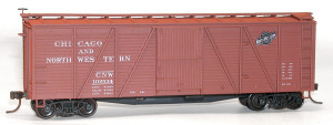 Accurail - Ho 40' Wood Ob Boxcar C&Nw - 70041