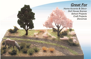 JTT Trees & Shrubs - Hillside Scene Kit - 95715