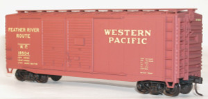 Accurail - Ho 40' Dd Steel Boxcar Wp - 3629