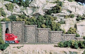 Woodland Scenics - N Random Stone Retaining Walls - 1161