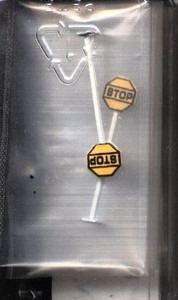 NJ International - Ho Rr Stop Signs - 1250