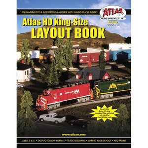 Atlas Model Railroad Co. - Ho King SiZe Plan Book - 14