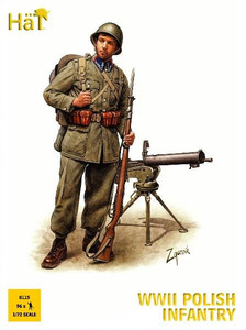 HaT Industries Figures - Ww-Ii Polish Infantry 1:72 - 8115
