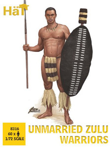 HaT Industries Figures - Unmarried Zulu Warriors - 8316