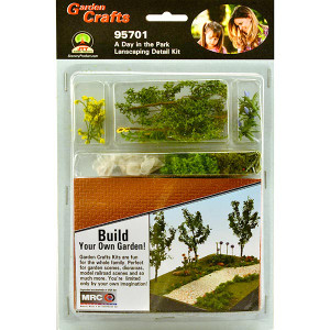 JTT Trees & Shrubs - A Day In The Park Craft Scene - 95701
