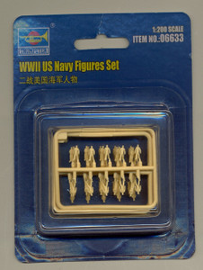 Trumpeter Models - Ww-Ii Us Navy Figure Set 1:200 - 6633