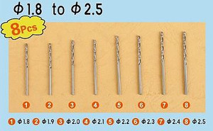 Trumpeter Models - Twist Drilling Auger Bit Set3 - 9956