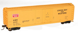 Accurail - Ho 50'Dbl Plug Door Box Gb&W - 5412