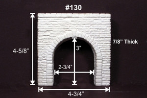 Monroe Models - HOn3 Tunnel Portl Limestne Sgl - 130
