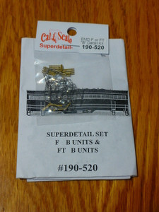 Cal-Scale Train Parts - Ho Detail Kit F/Ft B Units - 520