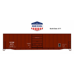 Accurail - Ho 50'Steel Boxcar Nys&W - 5555
