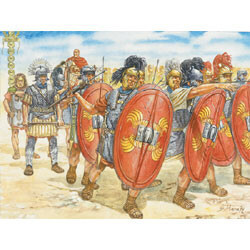 Italeri Model Kits - I-II Century BC:Roman Inf 1:72 - 6021