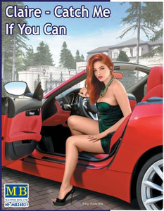 Master Box Limited - Claire Modern Pin-Up 1:24 - 24021