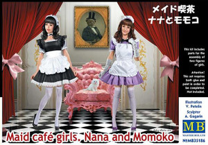 Master Box Limited - Nana + Momoko Cafe Girls 1:35 - 35186