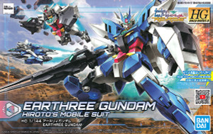 Bandai - Gundam Models - 01 Earthree Gundam Build Divers 1:144 HG - 2486919 Bandai - Gundam Models - 01 Earthree Gundam Build Divers 1:144 HG - 2486919