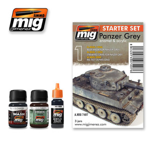 Mig Ammo Books - Panzer Grey Set - 7407