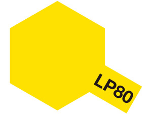 Tamiya Paint - Hobby Kits - Lacquer LP-80 Flat Yellow 10ml Bottle 6p - 82180