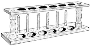 Perfect Science - Test Tube Rack 6-Position - 618A