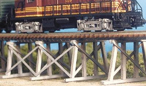 Bar Mills - Ho Lowboy Trestle Kit - 404