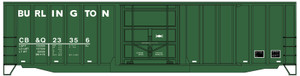 Accurail - Ho 50'Ep Steel Boxcar Burl - 5652