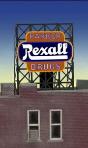 Miller Engineering - O/Ho Rexall Window Sign - 8820