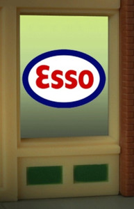 Miller Engineering - Ho/N Esso Window Sign - 9030