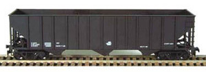Bowser - Ho 100ton 45' Hopper Blk Data - 55142