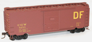Accurail - Ho 40' Ps-1 Steel Boxcar Cgw - 3448