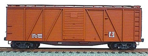 Accurail - Ho 40' Wood Boxcar Data Oxide - 7199