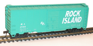 Accurail - Ho 40' Steel Boxcar Red Ri - 12292