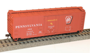 Accurail - Ho 40'Boxcar Insulated Dr Prr - 31022