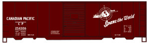 Accurail - Ho 40' Aar Steel Boxcar Cp - 35239