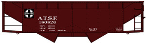 Accurail - Ho Os Twin Hopper Atsf - 80769