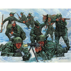 Italeri Model Kits - WWII ItalianMnt Trps Alpini:72 - 6059