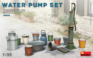 Mini Art Models - Water Pump Set w/Buckets 1:35 - 35578
