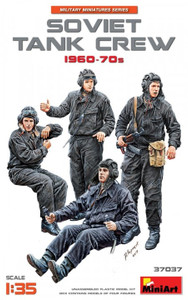 Mini Art Models - Soviet Tank Crew1960-70s(4):35 - 37037
