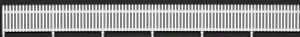 Tichy Train Group - Ho 4'Picket Fence 20pcs - 8279