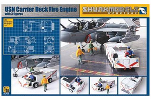 SkunkWorks Model - USN Fire Engine 1:48 - SW48007