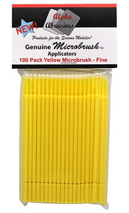 Flex-I-File - Micro Brushes Fine 100pk Yel - 1351