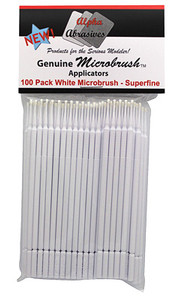 Flex-I-File - Micro Brushes S Fine 100pk Wht - 1353