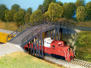 Pike Stuff - Ho Rural Timber Overpass - 6280200