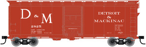 Atlas Trainman - Ho '37 40'Boxcar Kit D&M 2886 - 21000052