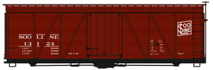 Accurail - Ho 36' Fowler Wd Boxcar Soo Ln - 1151