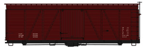 Accurail - Ho 36' Fowler Wd Boxcar Data - 1198